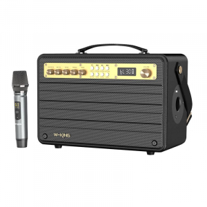 W-KING K6S Bluetooth hangszóró fekete